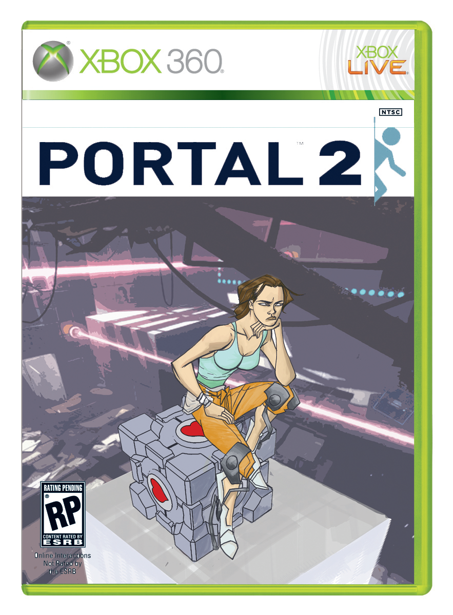 Final hours 2. Portal 2 - the Final hours. Portal Xbox. Portal 2 Xbox 360. Портал 2 Box Concept.