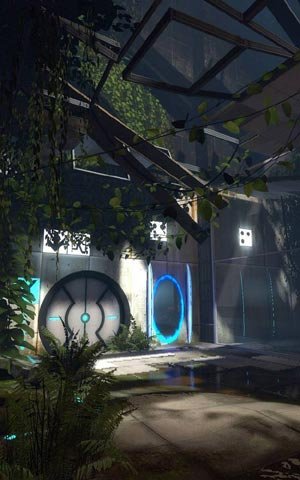 Готовый уровень Portal 2