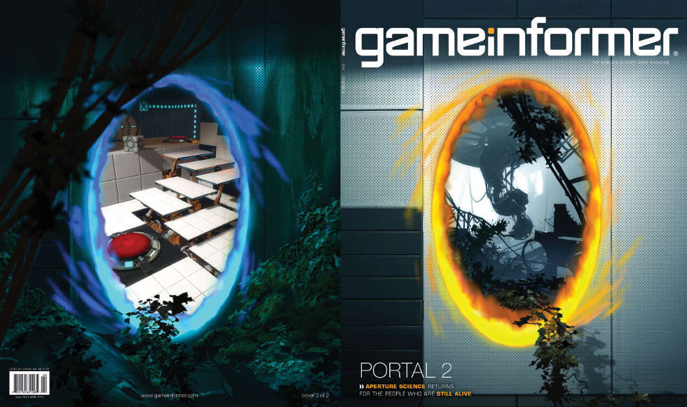 Portal 2 на обложке GameInformer